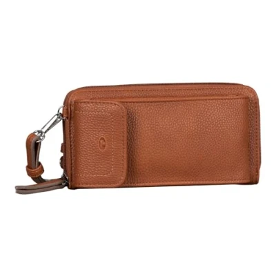 Afbeelding van TOM TAILOR Portemonnee Ela Long Zip Wallet Cognac Terracotta