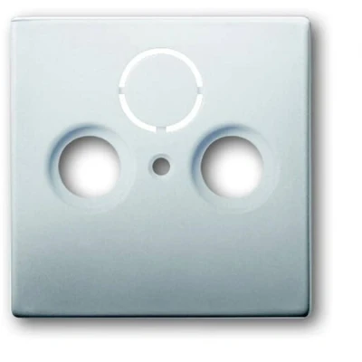 Afbeelding van Busch Jaeger pure stainless steel centraalplaat antenne 1743 866