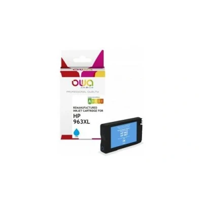 Image de OWA Cyan compatible boîte de suspension remanufacturé cartouche d&#039;encre (alternative pour : HP 963XL) pour Officejet Pro 9010, 9012, 9014, 9015, 9016, 9019, 9020, 9022, 9025
