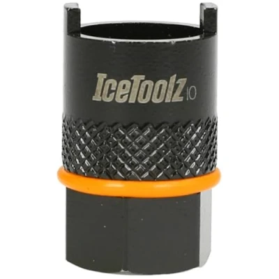 Afbeelding van Icetoolz freewheel afnemer Suntour 2 notch staal zwart