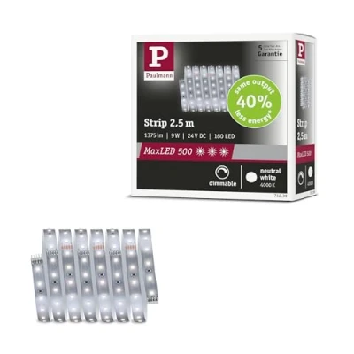 Afbeelding van Paulmann MaxLED 500 71239 LED strip 24 V/DC 2.5 m Neutraalwit 1 stuk(s)