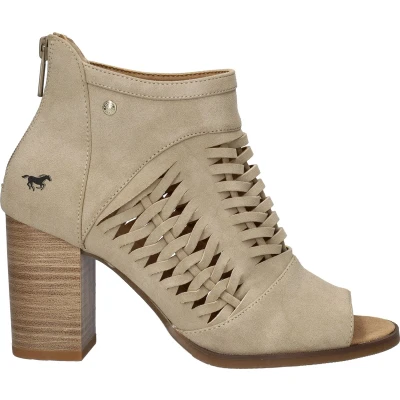 Afbeelding van Mustang Sandalen, Dames, Maat: 39, Beige Kunststof
