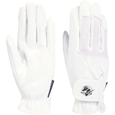 Afbeelding van Harry&#039;s Horse Rijhandschoenen Domy Suede Mesh Wit XXS