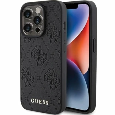 Afbeelding van Guess iPhone 15 Pro Quilted Zwart