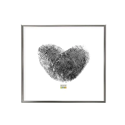 Afbeelding van Deknudt Frames fotolijst S024D7 brons aluminium foto 30x30 cm