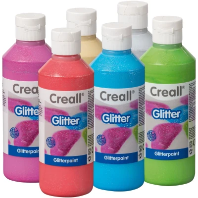 Afbeelding van Creall Glitterverf, 6x250ml