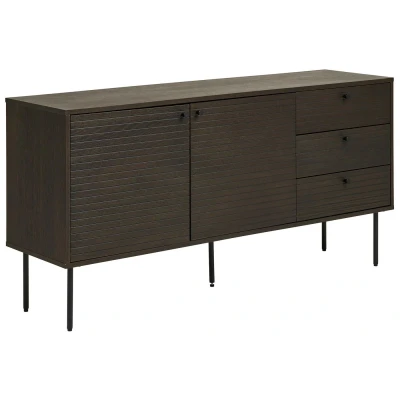 Afbeelding van House Nordic Kyoto Gerookt Eiken Dressoir 150 cm