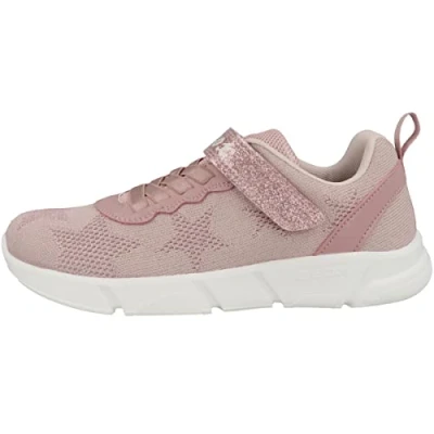 Afbeelding van Geox J ARIL Sneakers laag voor kinderen, Maat: 32, Light rose Textiel/ synthetisch