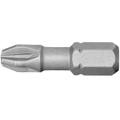 Image de FACOM ED.101T Embout de vissage &#039;High Perf&#039; série 1 pour vis à tête cruciforme Pozidriv 25mm PZ1