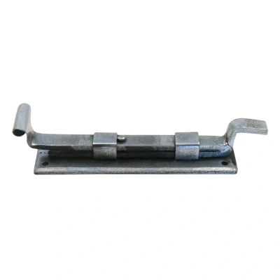 Afbeelding van Landelijk deurbeslag Deurgrendel visstaart gebogen 154mm