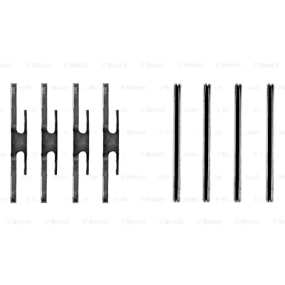 Afbeelding van BOSCH 1 987 474 210 Accessoireset, schijfremblok OPEL: Corsa A CC, Ascona B Saloon, Kadett E Saloon