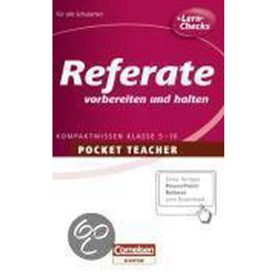 Afbeelding van Referate Vorbereiten Und Halten