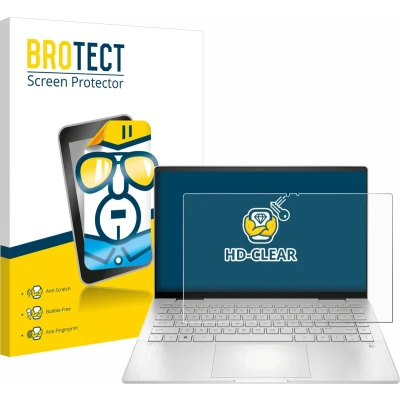 Afbeelding van BROTECT Screenprotector voor HP Pavilion x360 14 ek2154ng 14&quot; Folie Beschermfolie transparant