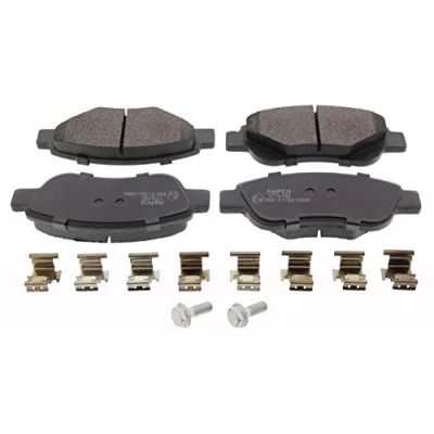 Afbeelding van MAPCO 6806 Remblokkenset Vooras Met anti kreukplaat CITROËN: C1 I, II, PEUGEOT: 107 Hatchback, 108 TOYOTA: Aygo