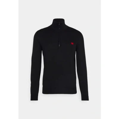 Afbeelding van HUGO SAN Quintus Trui, Heren, Maat: Medium, Black