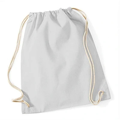 Afbeelding van Cotton Gymsac (Licht Grijs)