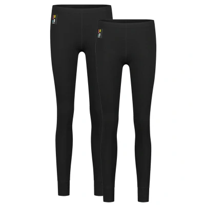 Afbeelding van Poederbaas Thermo Legging Dames 2 pack Pro Zwart Maat XXL