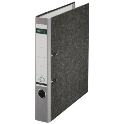 Image de Esselte leitz 10505085 classeur standard 180 format a4 et dos étroit avec encoches (gris)