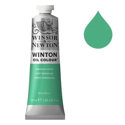 Image de Winsor &amp; Newton Winton peinture à l&#039;huile (37 ml) 241 vert émeraude