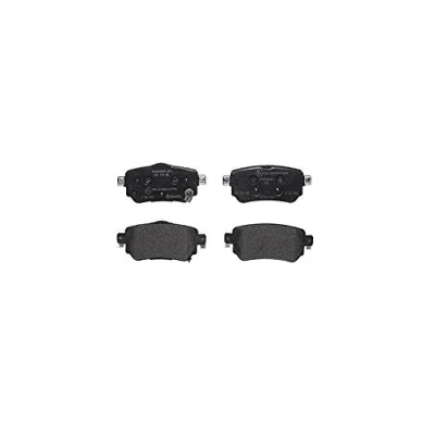 Image de 4 plaquettes de frein brembo p 56 098