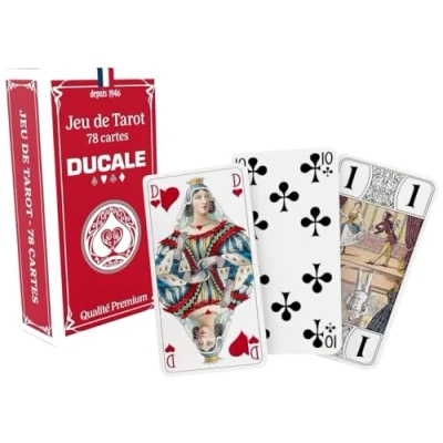 Afbeelding van LA DUCALE Origine Spel met 78 kaarten tarotspel speelkaarten