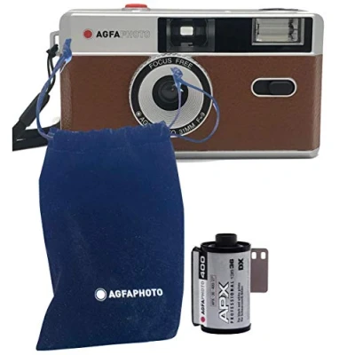 Afbeelding van AgfaPhoto camera set analoog Zwarte en witte filmrol