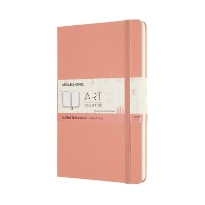 Afbeelding van Moleskine Art Bullet Journal Large Hardcover Koraal Roze