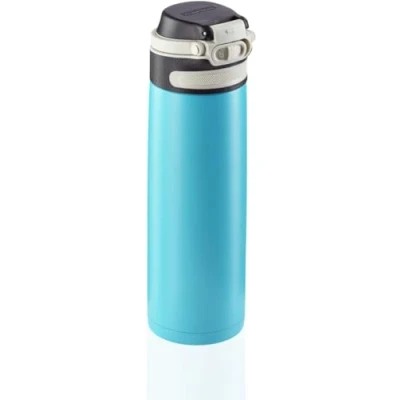 Image de Leifheit Bouteille thermos Flip 600 ml Bleu marine444109