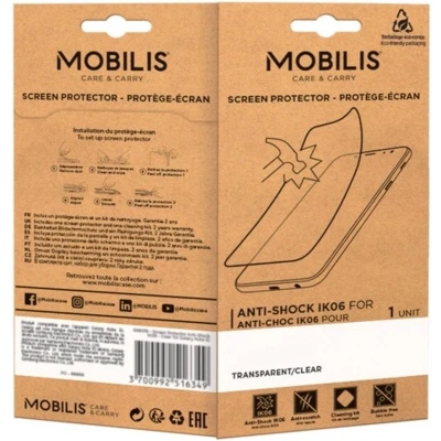 Afbeelding van Mobilis Screen Protector Anti Shock IK06 Clear for iPhone 15 Pro