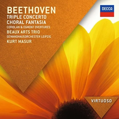 Afbeelding van Beaux Arts Trio, Gewandhausorchester Leipzig, Kurt Masur Beethoven: Triple Concerto/Choral Fantasia (CD) (Virtuose)
