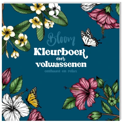 Afbeelding van Kleurboek voor volwassenen Bloom