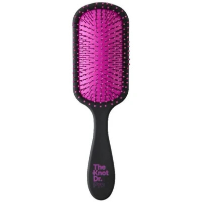 Afbeelding van The Knot Dr. Black Paddle Brush Fuchsia Pad 1st