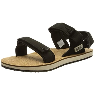Afbeelding van Jack Wolfskin Ecostride 2M herensandalen, Phantom Cork
