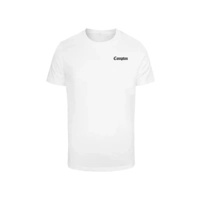 Afbeelding van Mister Tee Compton Tshirt print, Heren, Maat: Small, White