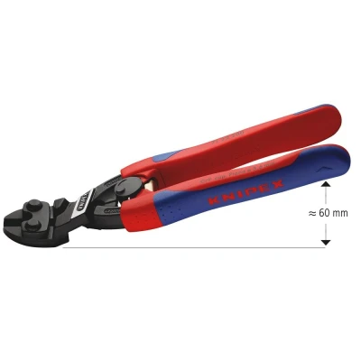 Afbeelding van Knipex 71 22 200 boutensnijtang cobolt 20ø gebogen kop