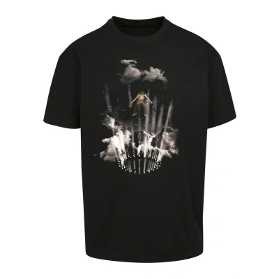 Afbeelding van Upscale by Mister Tee Tshirt print, Heren, Maat: 5XL, Black