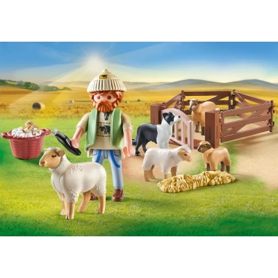 Afbeelding van Playmobil Country Jonge schaaf met schapen 71444