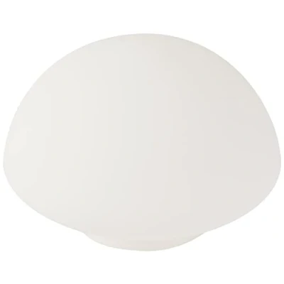 Image de Westinghouse Lighting 8705040 Abat jour opale champignon mate, Verre, blanc
