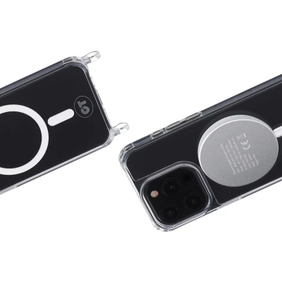 Afbeelding van Casetastic Base Case MagSafe Compatible Apple iPhone 15 Pro Clear