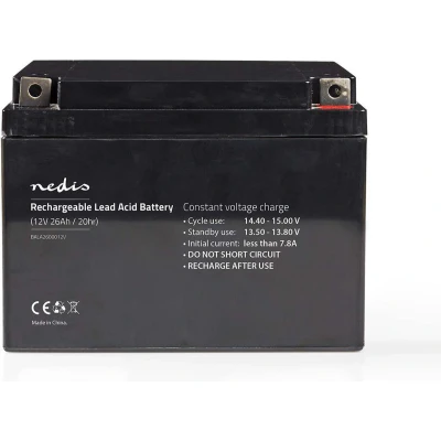 Afbeelding van Loodaccu Nedis (12 V, 26.000 mAh)