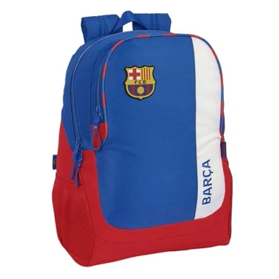 Afbeelding van Schoolrugzak F.C. Barcelona Blauw Kastanjebruin 32 x 44 16 cm