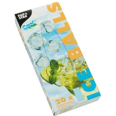 Afbeelding van PAPSTAR IJsklontzakjes, Zelfsluitend, LDPE, Transparant (pak 20 stuks)