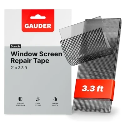 Afbeelding van GAUDER Reparatietape voor vliegengaas (50 mm x 1 m) reparatieset deuren en ramen