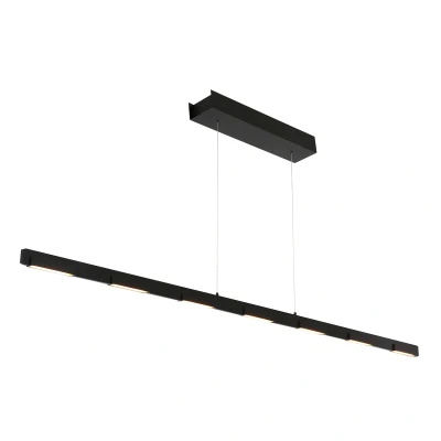 Afbeelding van Steinhauer hanglamp Bloc zwart metaal 3297ZW