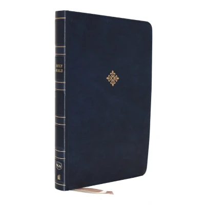 Afbeelding van NKJV, Thinline Reference Bible, Leathersoft, Blue, Red Letter, Comfort Print
