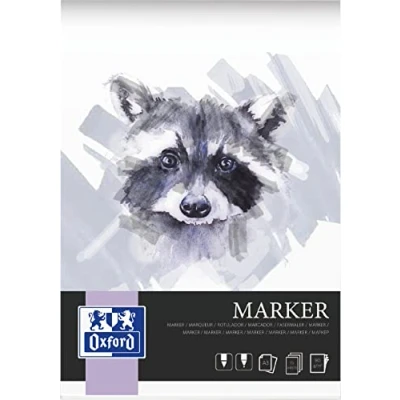 Afbeelding van Oxford Lettering markerblok A3, 15 vel, 180 g/m² tekenblok