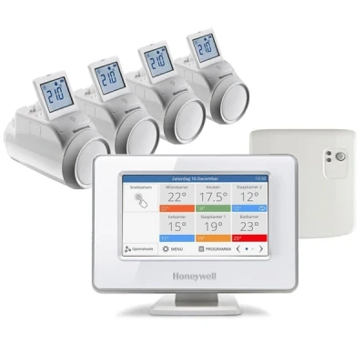 Afbeelding van Honeywell Evohome Wi Fi 4 Zone Aan/uit pakket. Artikelnr: ATP924G3010