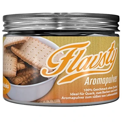 Afbeelding van Flavsty® smaakpoeder boterkoekjes veganistisch zonder suiker aromapoeder