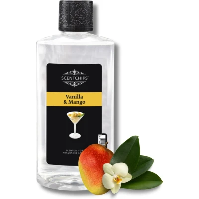 Afbeelding van Scentchips® Vanille &amp; Mango Geurolie Voor Aromadiffuser Oliebrander Etherische Olie Essentiele Olien 475ml