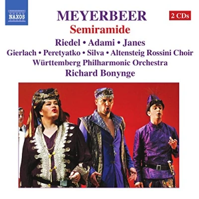 Afbeelding van Württemberg Philharmonic Orchestra, Richard Bonynge Meyerbeer: Semiramide (2 CD)